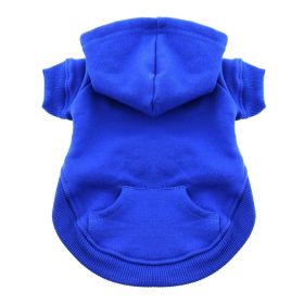 Blue Dog Hoodie (size: 4X-Large)