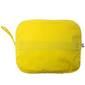 Dog Packable Raincoat Yellow (size: 3X-Large)