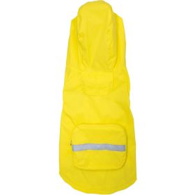 Dog Packable Raincoat Yellow (size: X-Large)