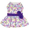 Butterfly Dog Dress and Leash