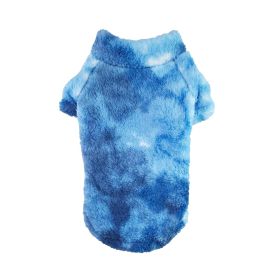 Tie Dye Blue Pullover (size: 4XL)
