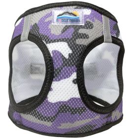 Dog Harness Purple Camo (size: medium)