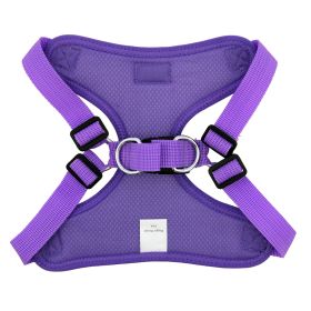 Dog Harness Paisley Purple (size: large)