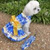 Dog Harness Dress Waves Leash