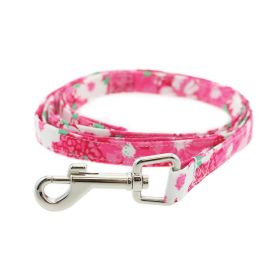 Dog Harness Hawaiian Pink (size: large)