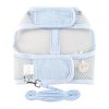 Dog Harness Daisy Blue