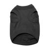 Cotton Dog Tanks Jet Black