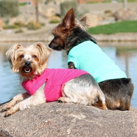 Cotton Dog Tanks Teal (size: X-Large)
