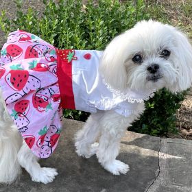 Dog Dress Picnic Harness Leash (size: large)