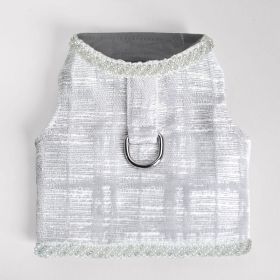 Genevieve Dog Harness (Color: Silver, size: SM)